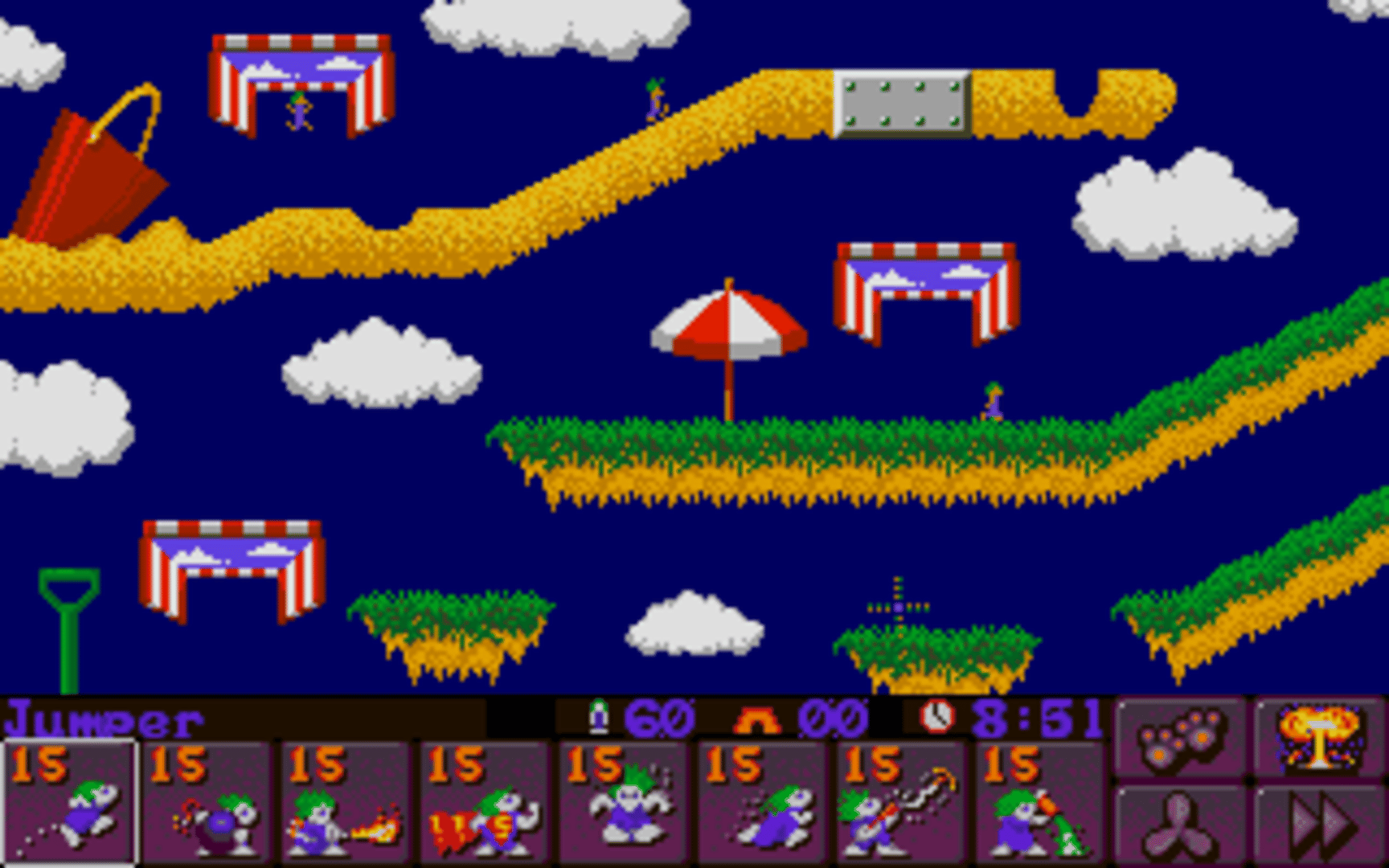 Lemmings 2: The Tribes screenshot