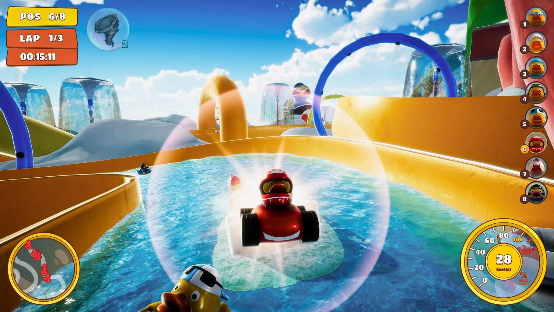 Captura de pantalla - Rubberduck Wave Racer