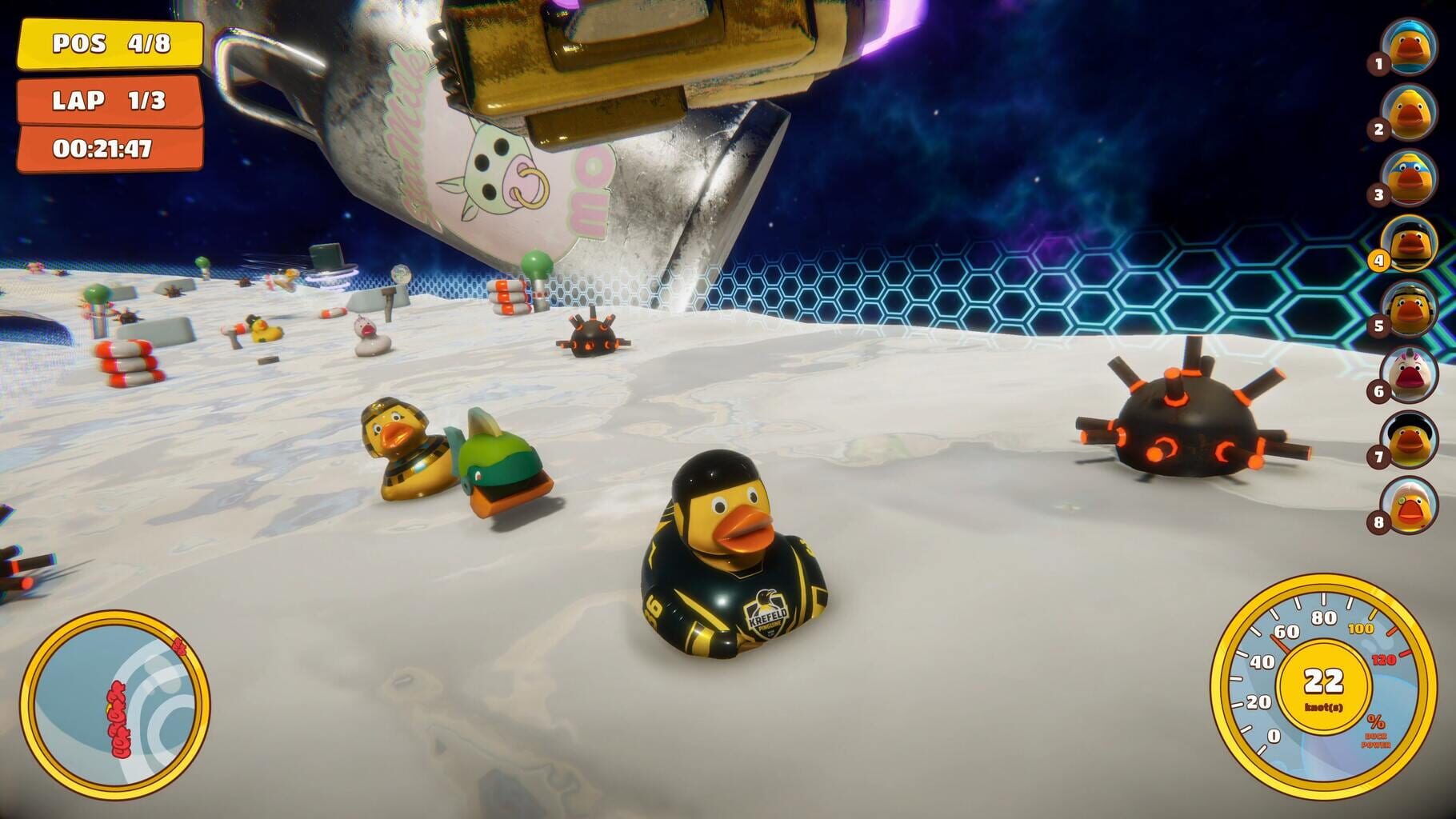 Captura de pantalla - Rubberduck Wave Racer