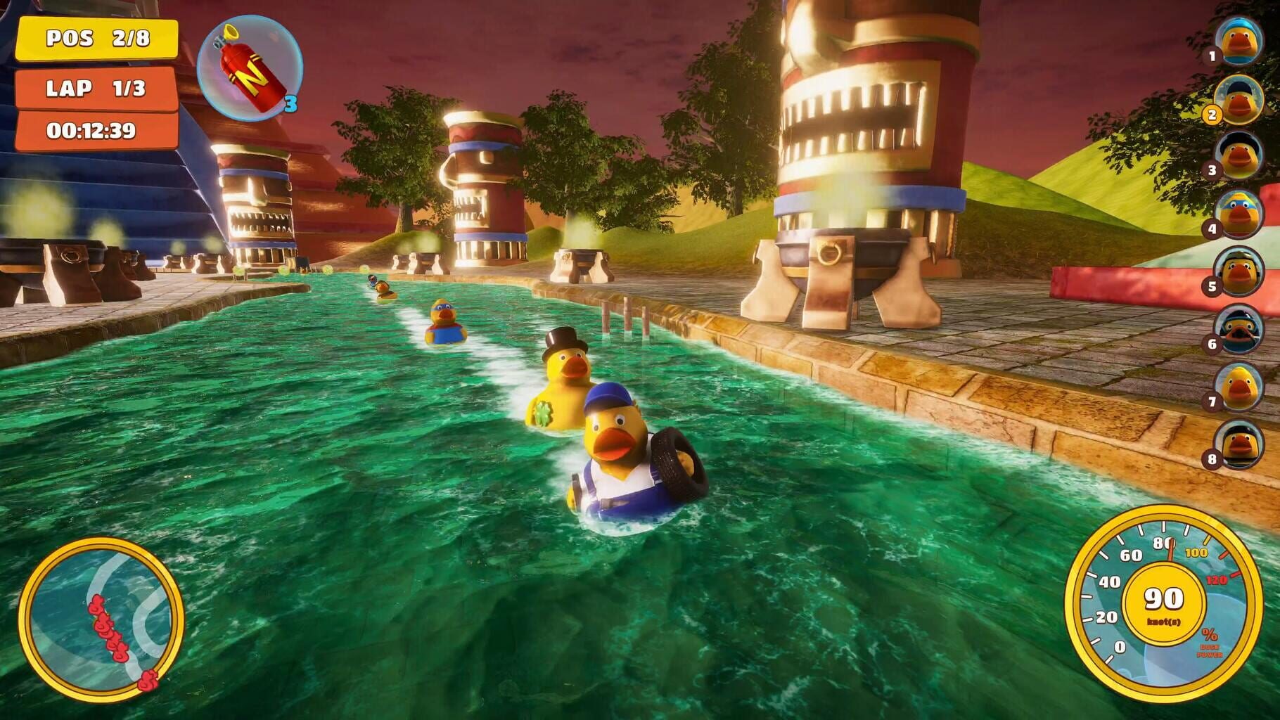 Captura de pantalla - Rubberduck Wave Racer