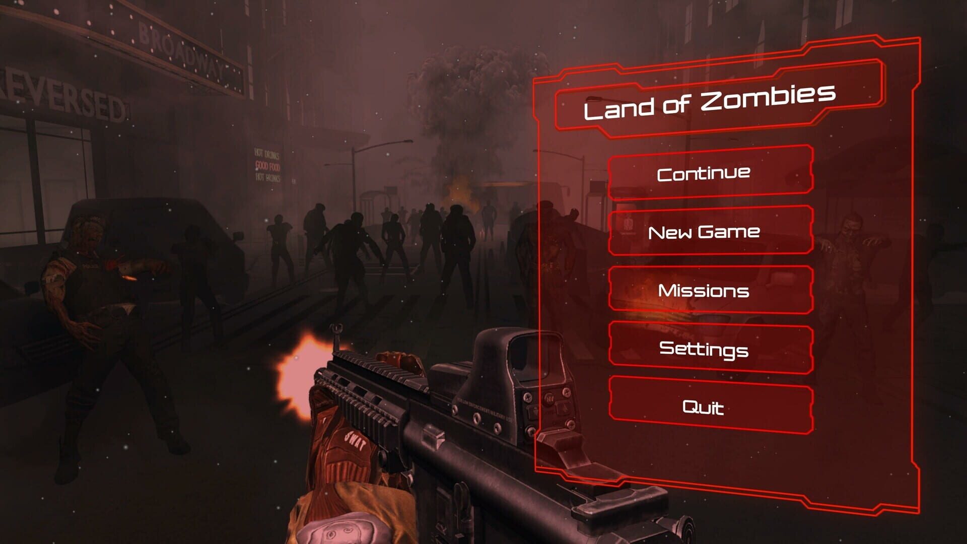 Land of Zombies - Screenshot