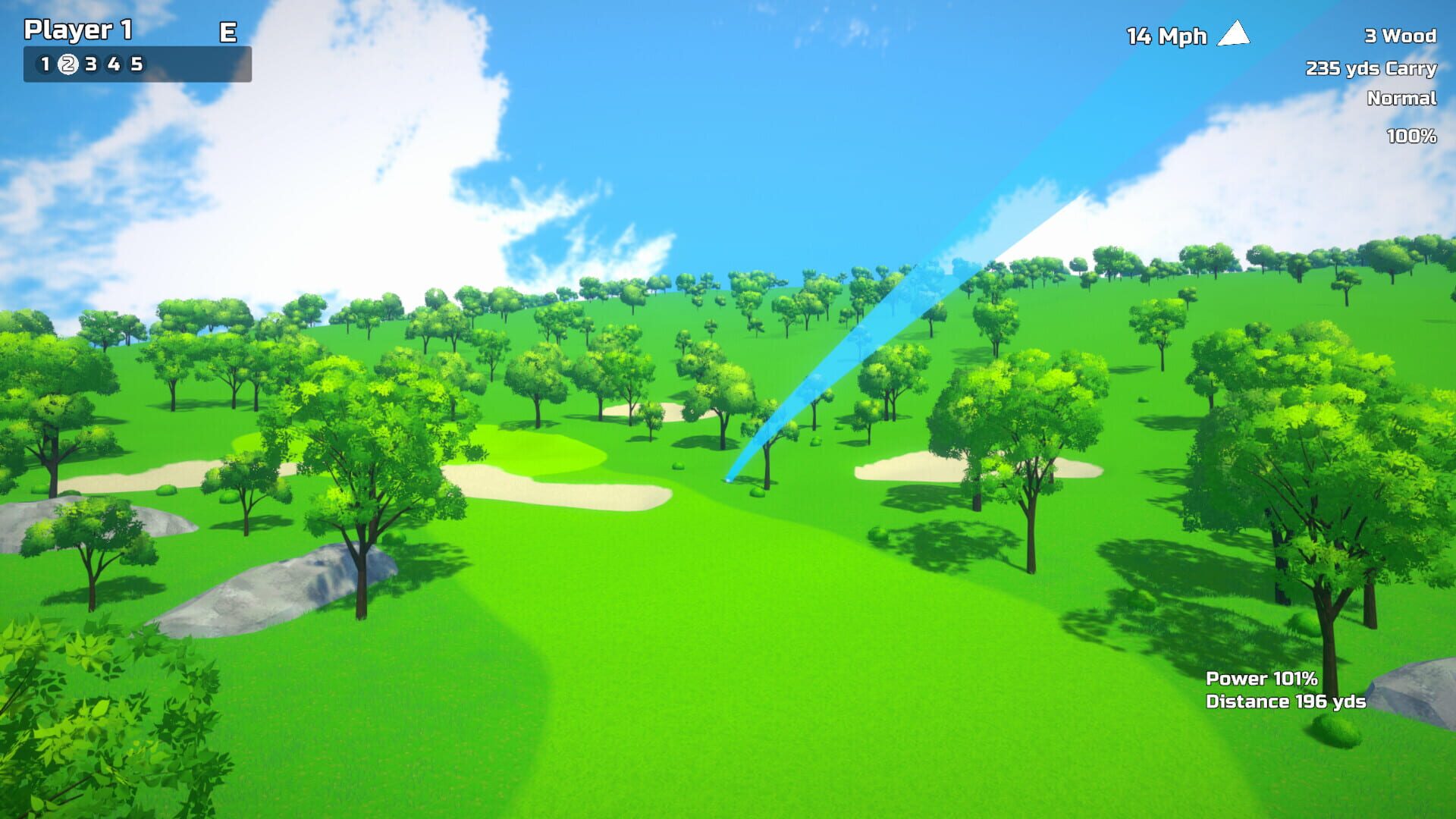 Endless Anime Golf - Screenshot