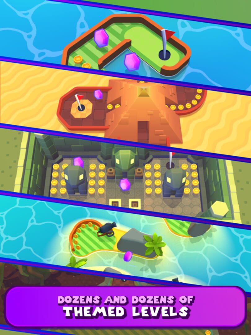 Mini Golf Worlds - Screenshot