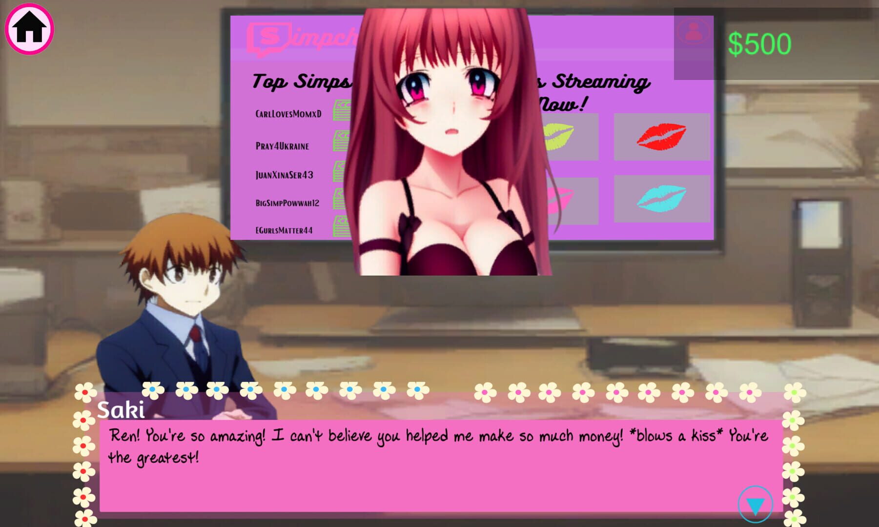 Doki Simp Club - Screenshot