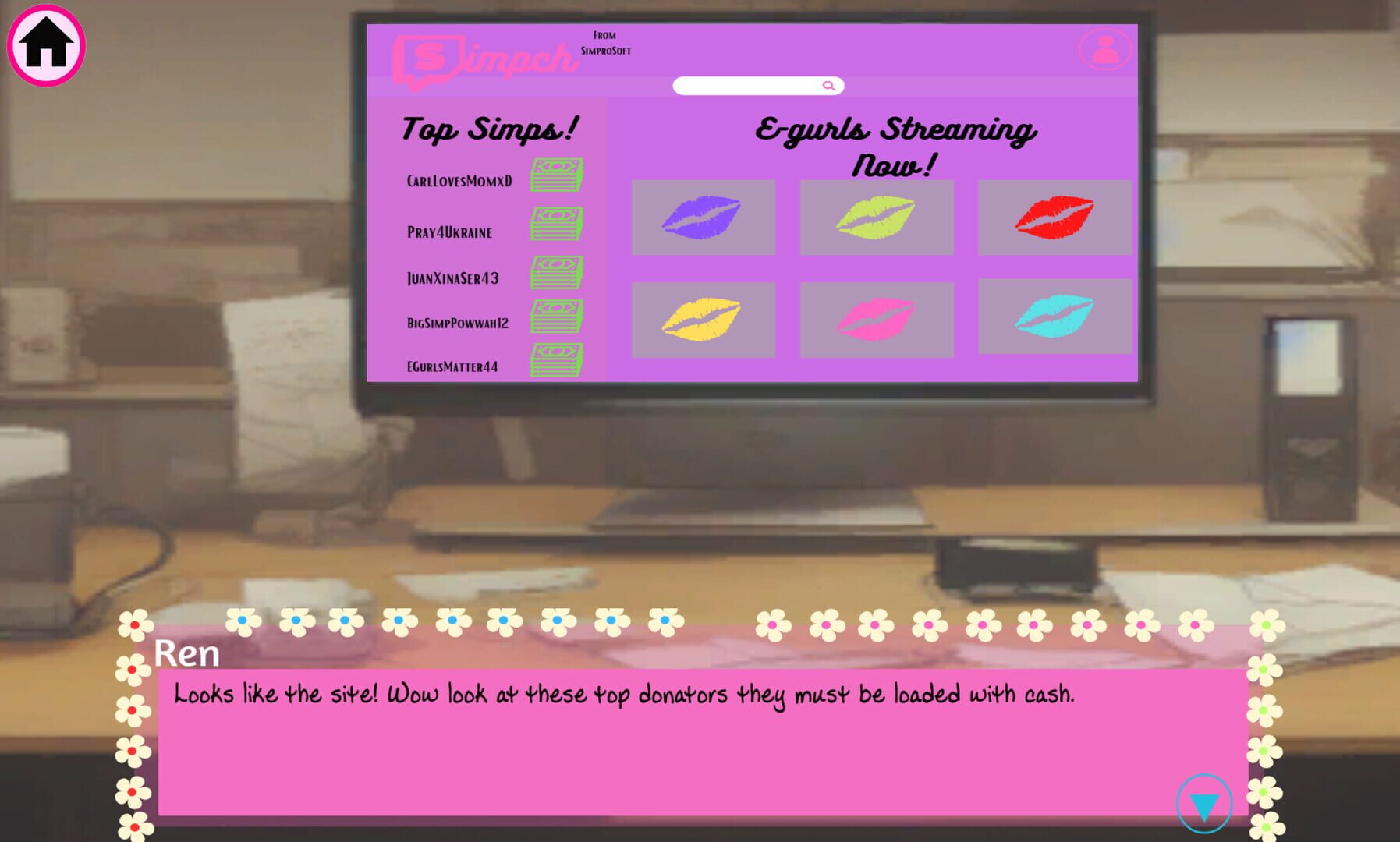 Doki Simp Club - Screenshot