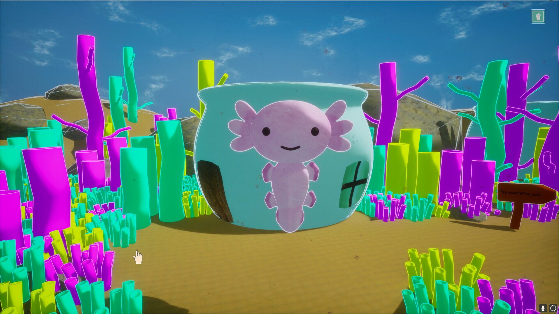 Axolotl Kingdom - Screenshot