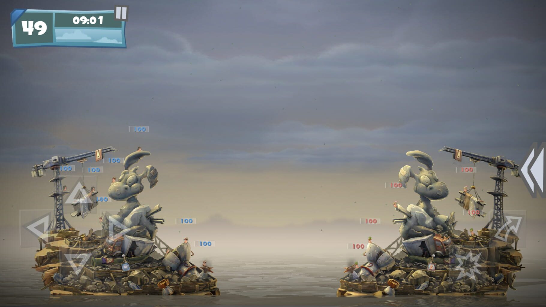 Captura de pantalla - Worms W.M.D Mobilize