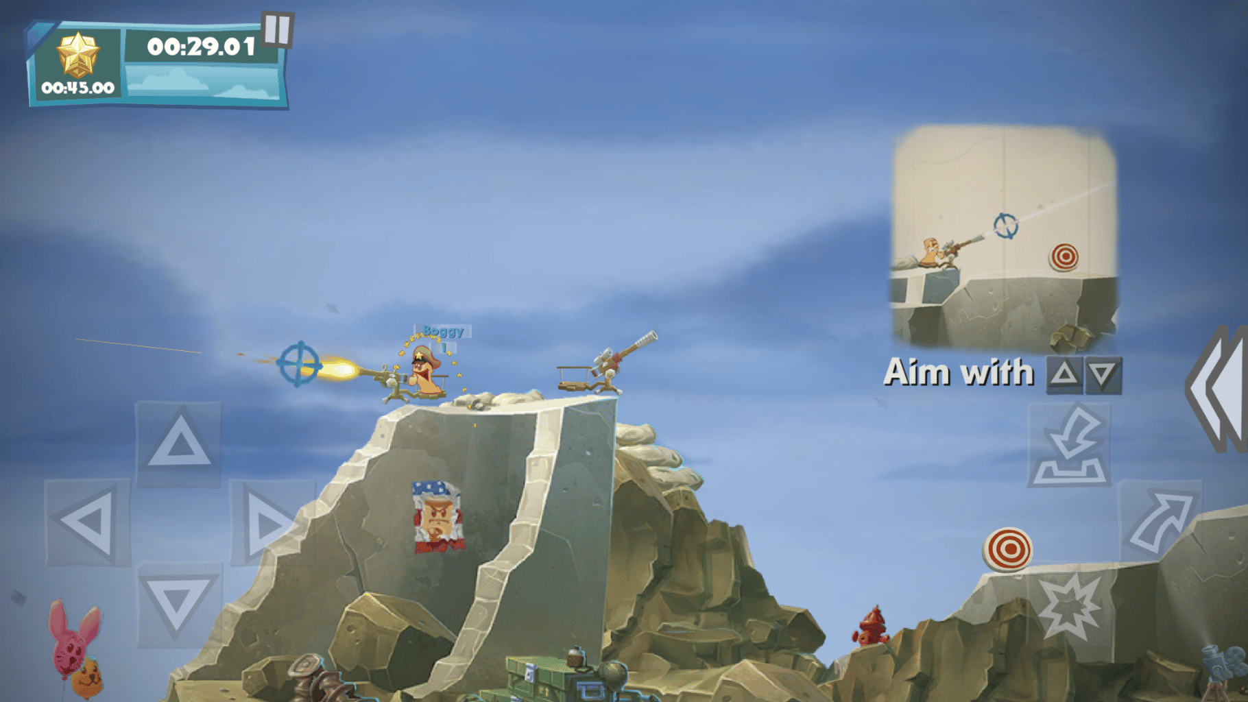 Worms W.M.D Mobilize screenshot