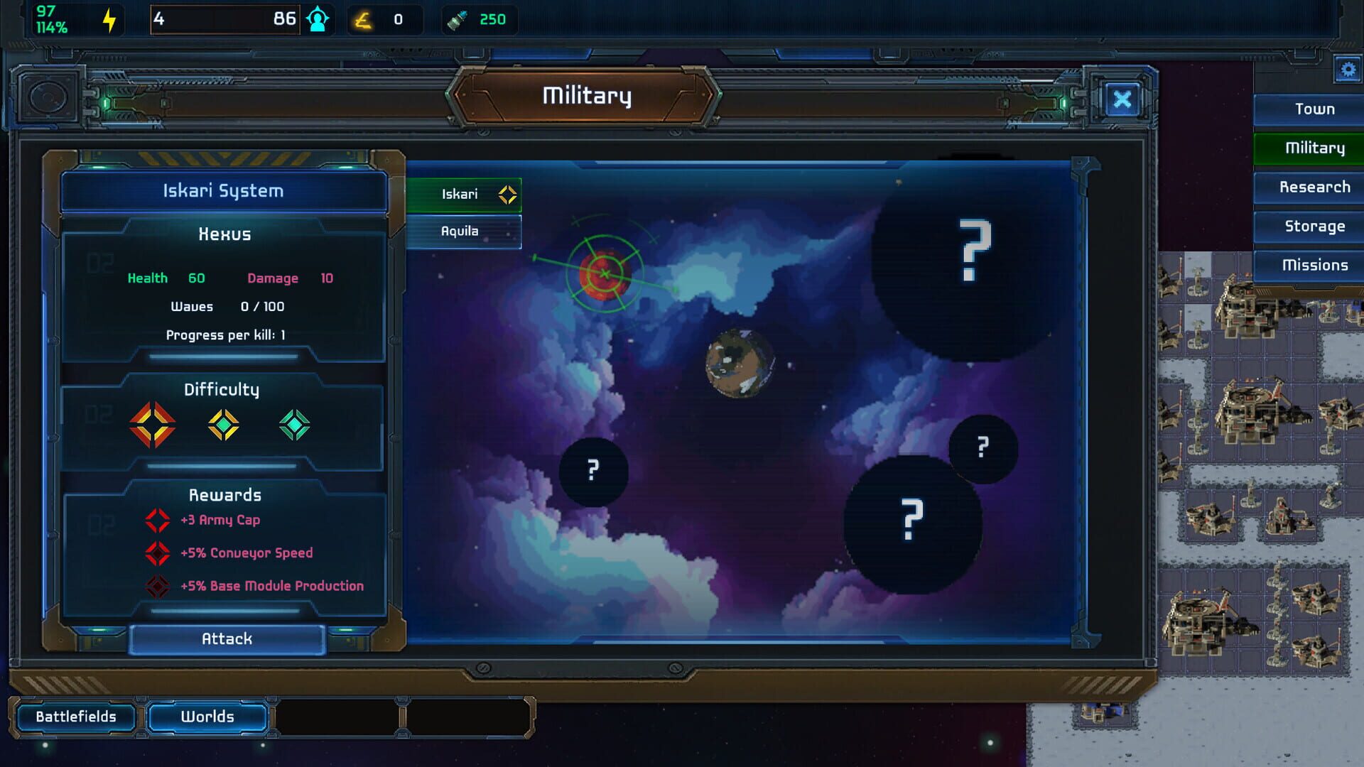 Planetary Factory - Screenshot