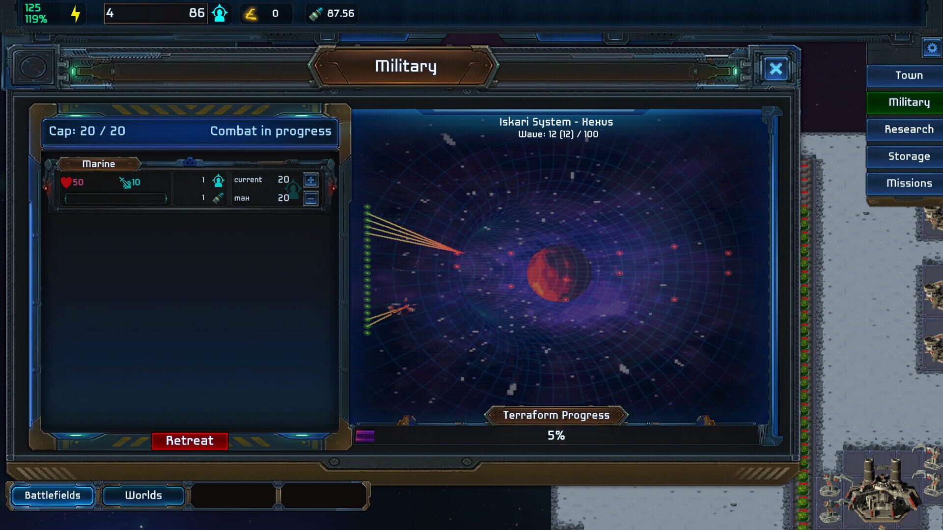 Planetary Factory - Screenshot