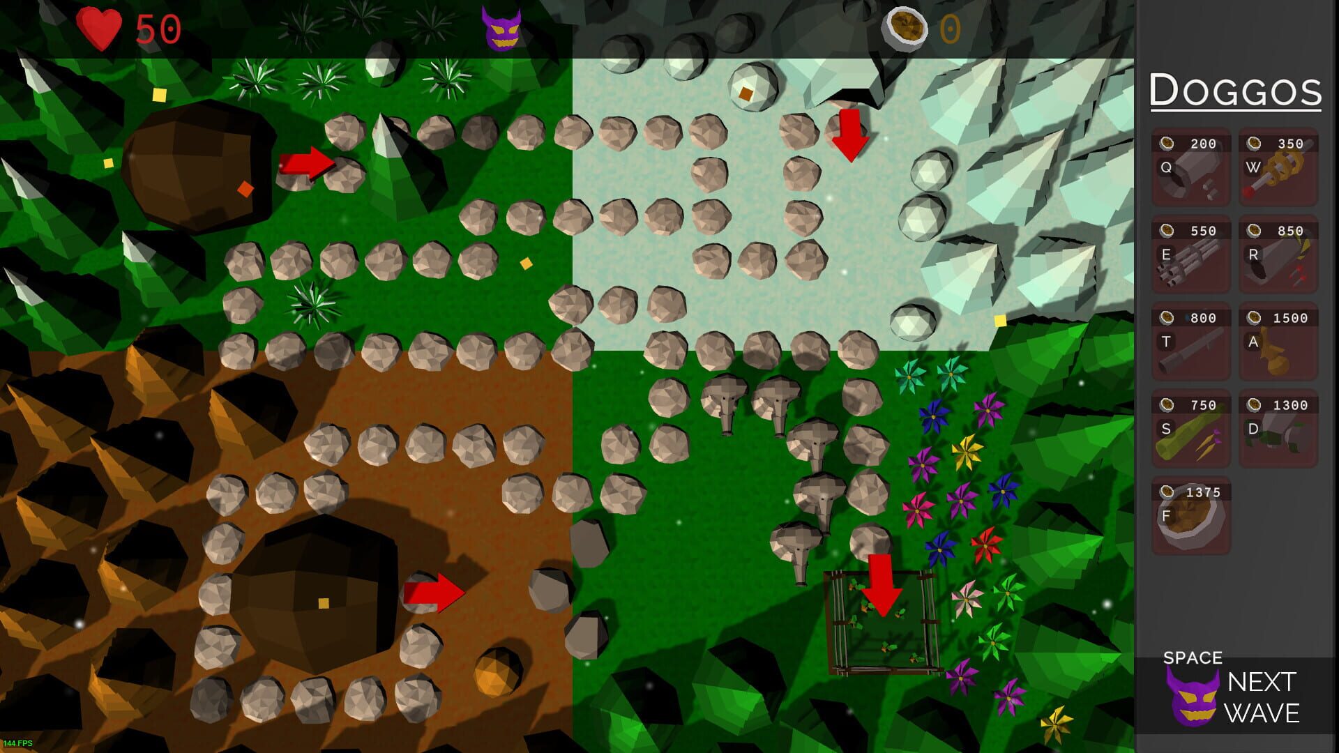 Doggo Garden Defense - Screenshot