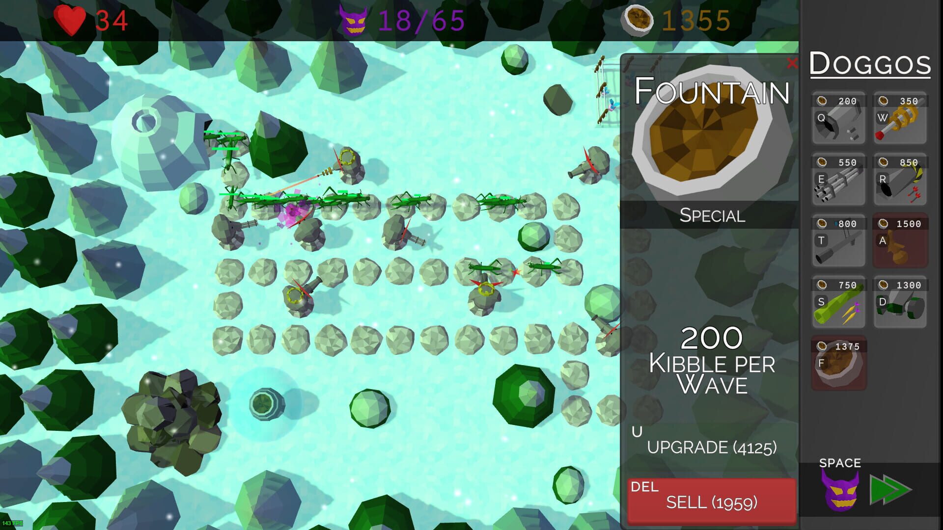 Doggo Garden Defense - Screenshot