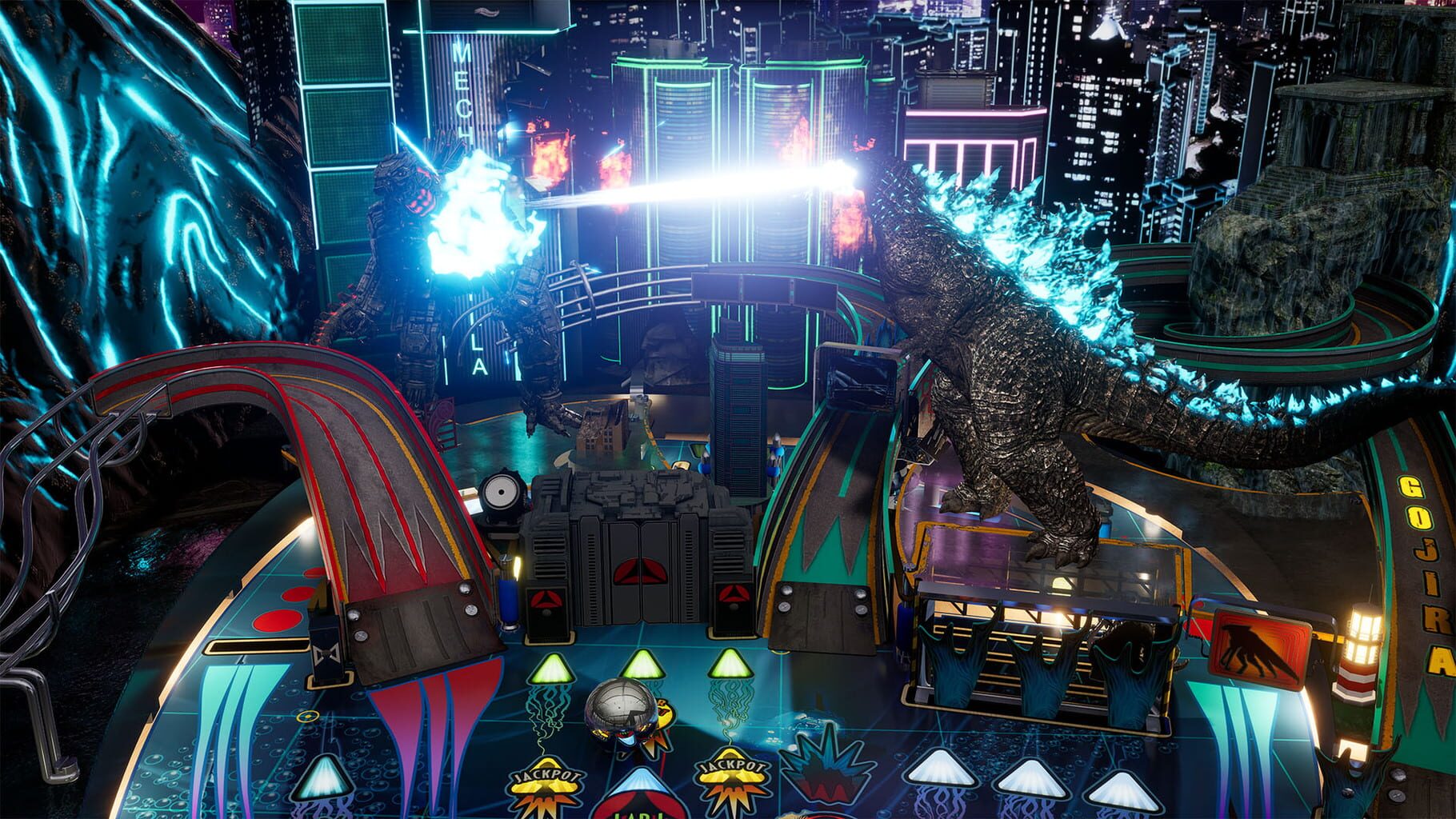 Captura de pantalla - Pinball FX: Godzilla vs. Kong Pinball Pack