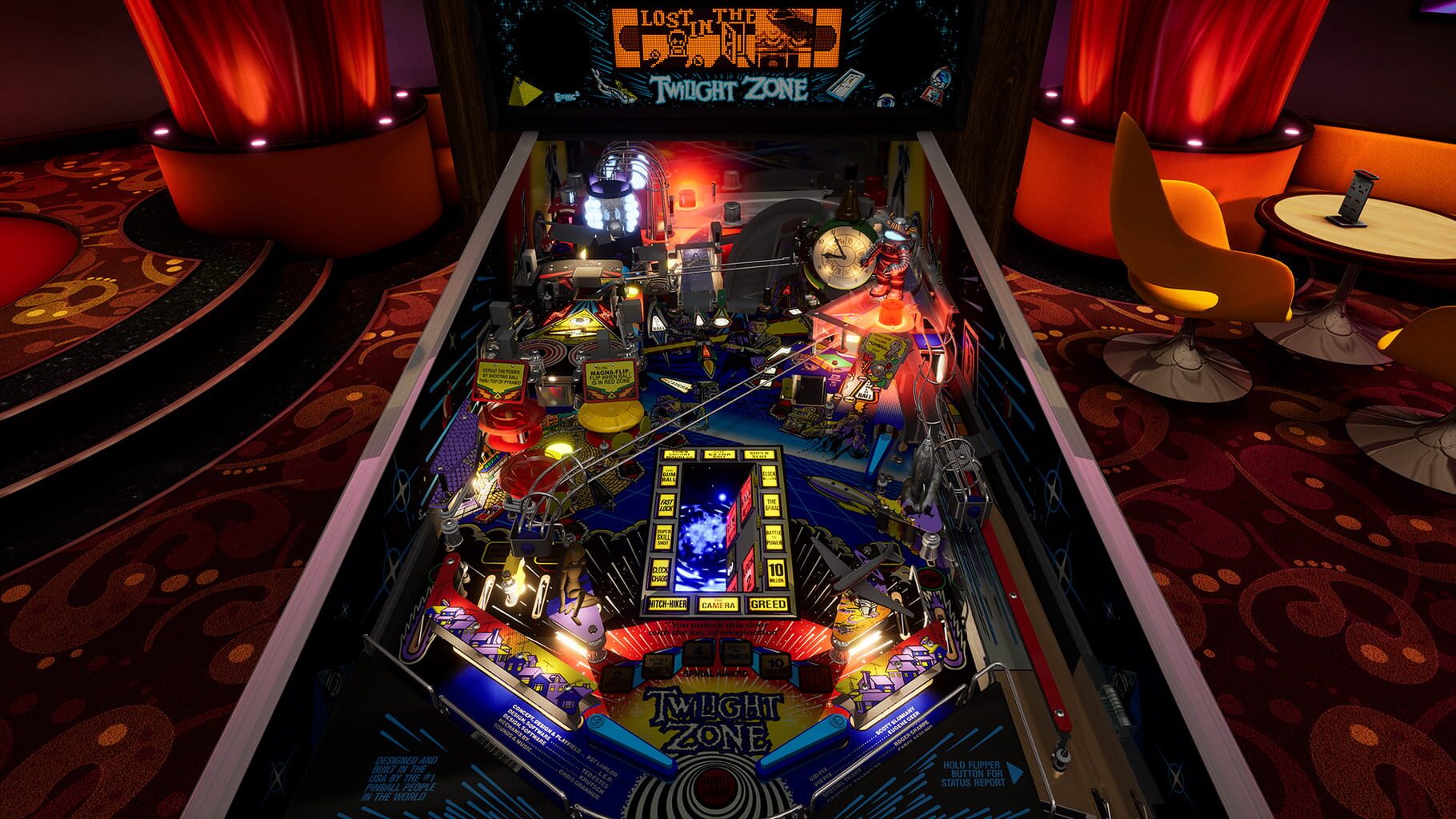 Captura de pantalla - Pinball FX: Williams Pinball - Twilight Zone