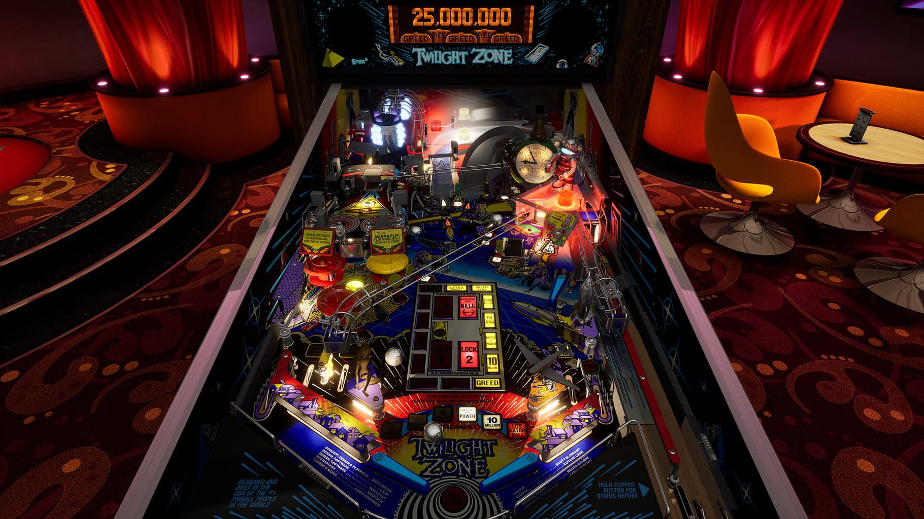 Captura de pantalla - Pinball FX: Williams Pinball - Twilight Zone