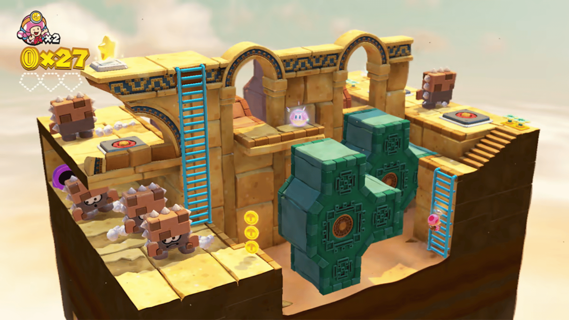 Captain Toad: Treasure Tracker screenshot