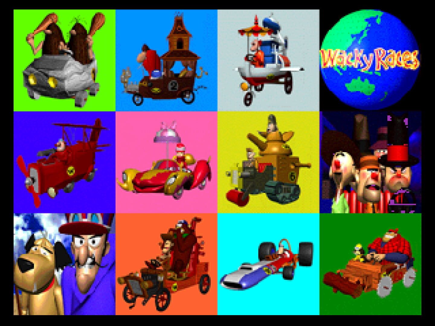 Captura de pantalla - Wacky Races