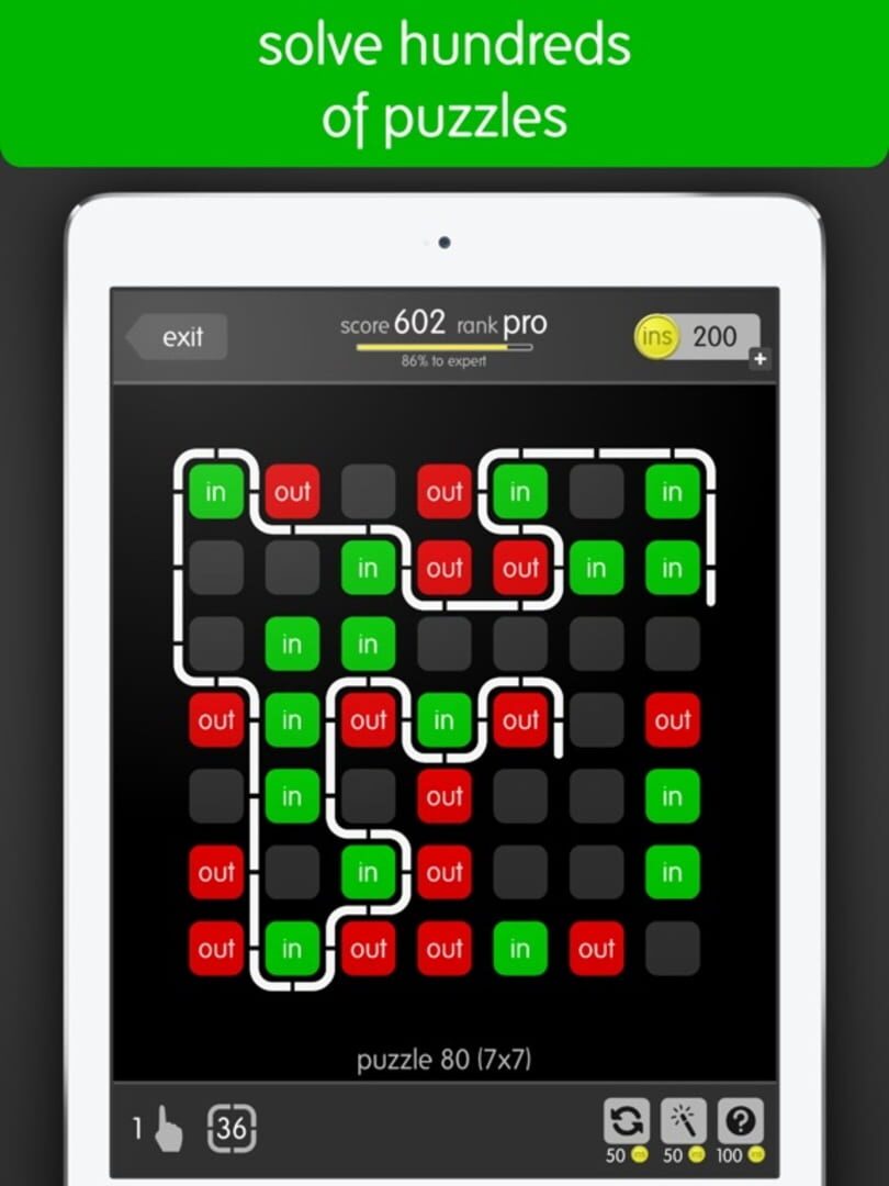 Ins and Outs - Screenshot