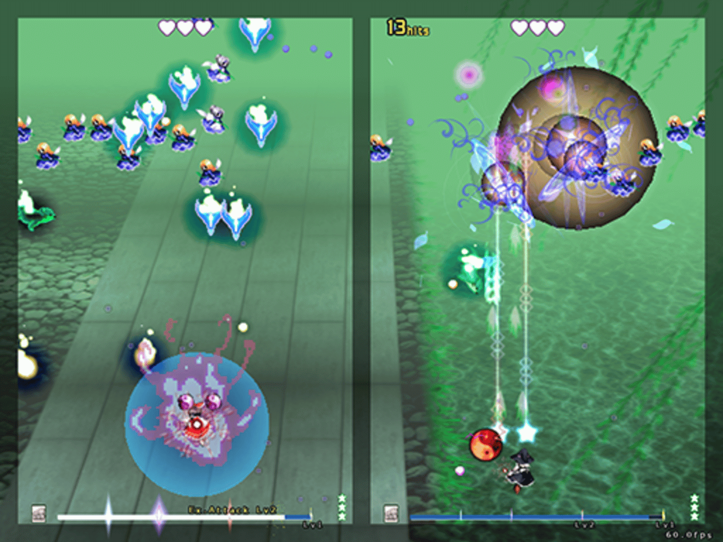 Touhou Juuouen: Unfinished Dream of All Living Ghost. screenshot