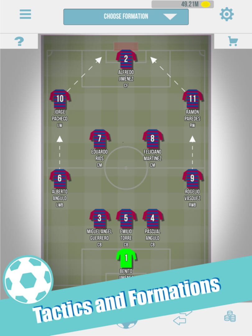 Footy Ball: Pass Pass Soccer - Screenshot