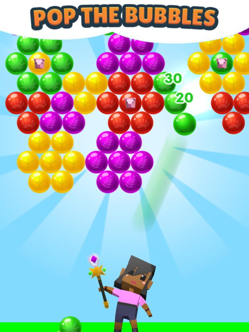 Bubble Shooter Heroes - Screenshot