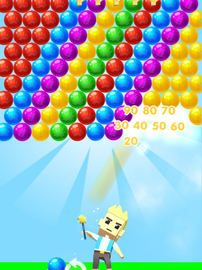 Bubble Shooter Heroes - Screenshot