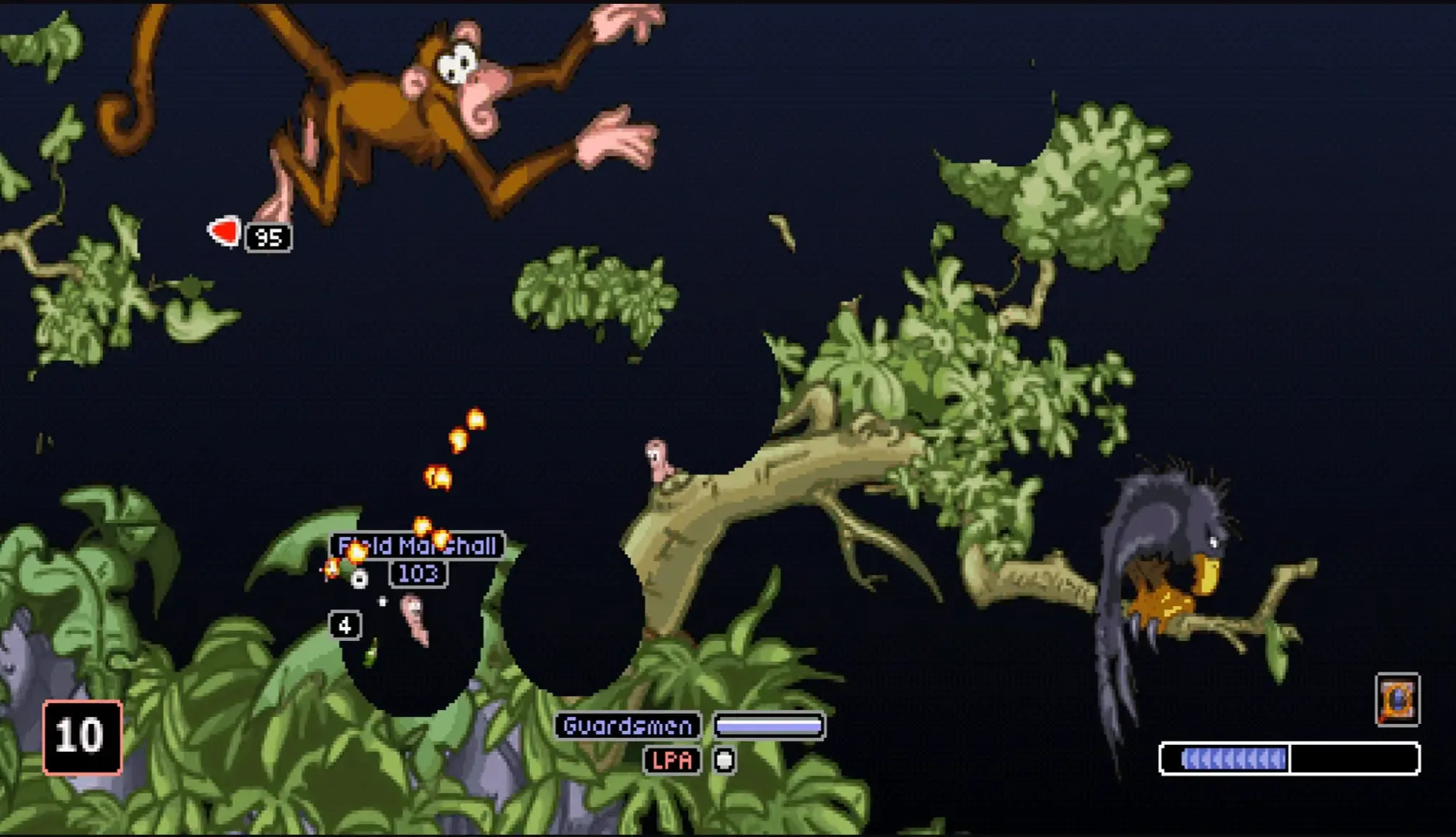 Captura de pantalla - Worms World Party