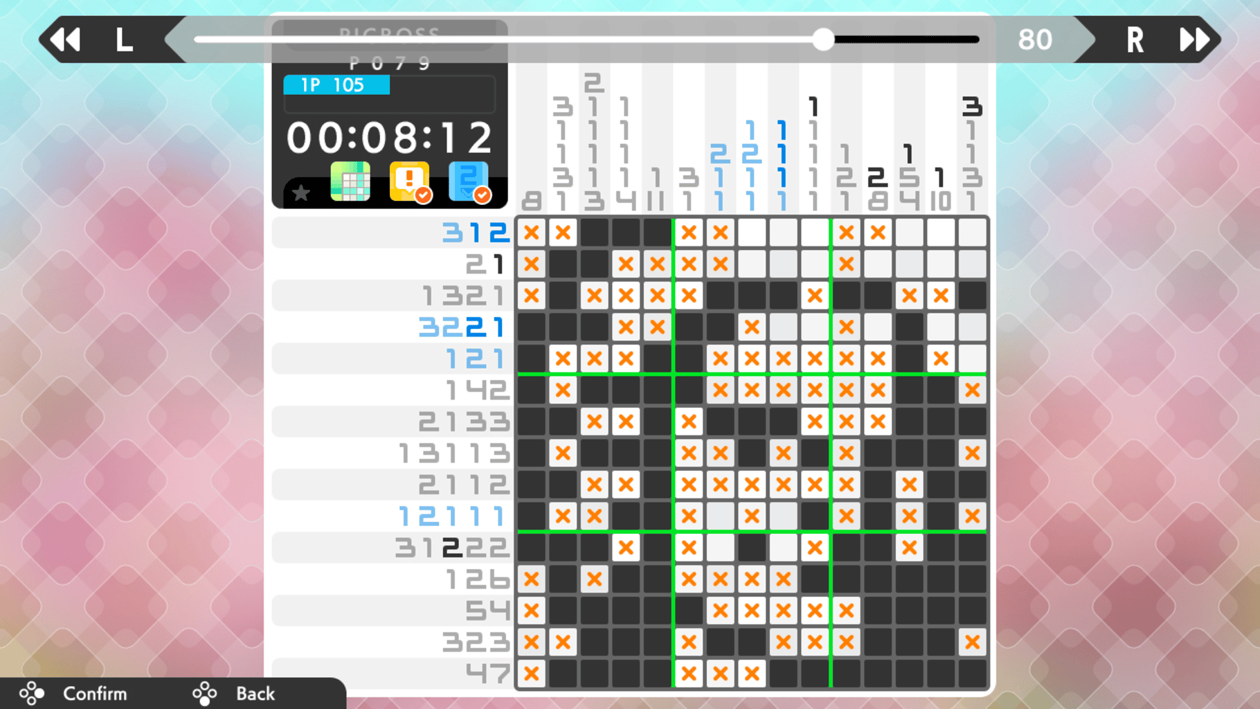 Picross S9 screenshot