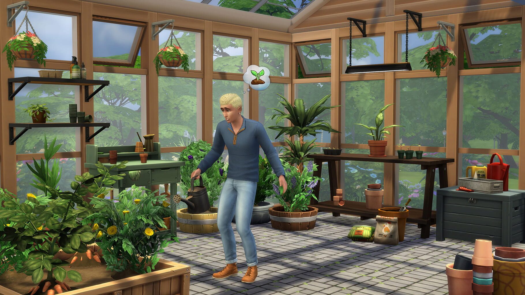 Captura de pantalla - The Sims 4: Greenhouse Haven Kit