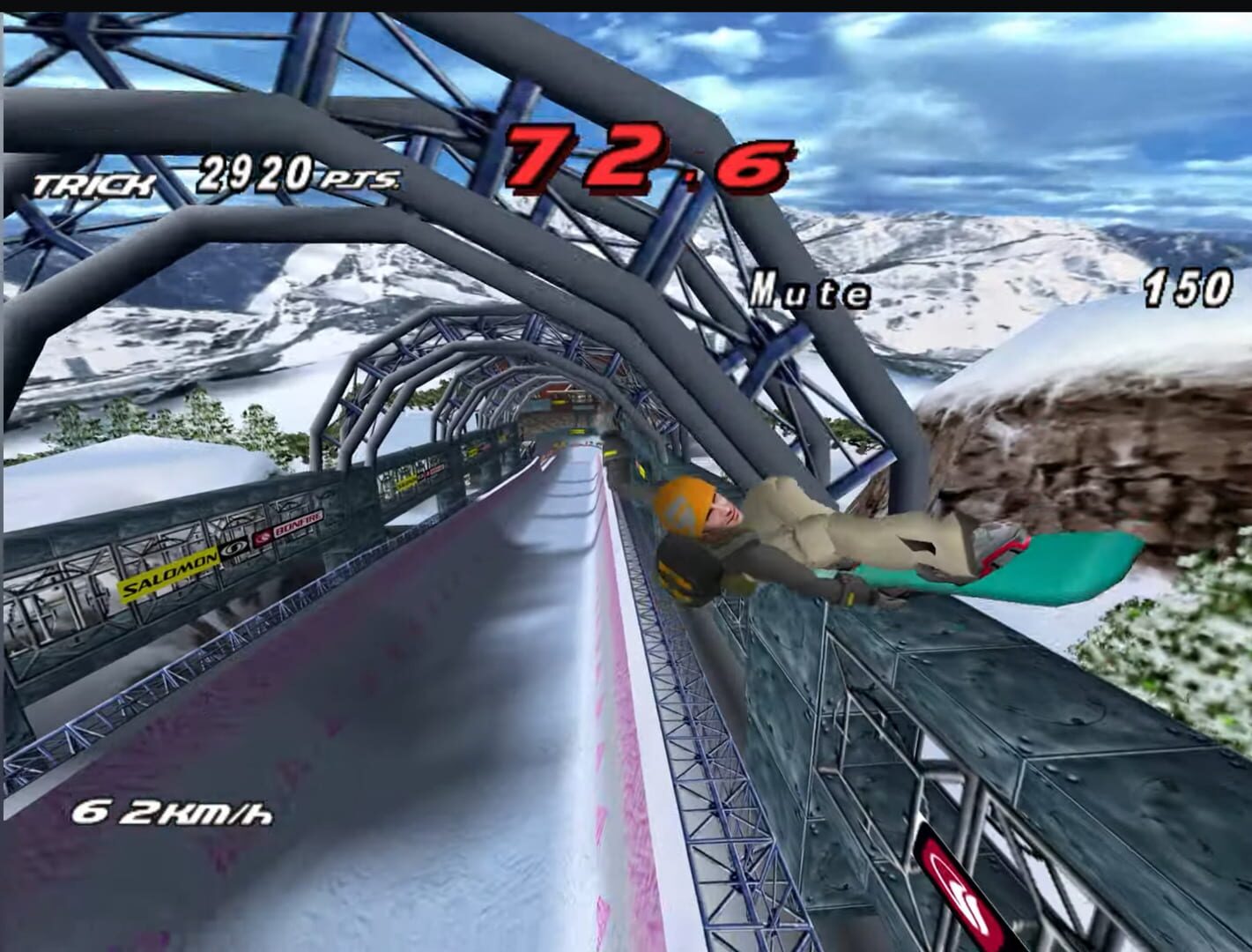 Captura de pantalla - Rippin' Riders Snowboarding