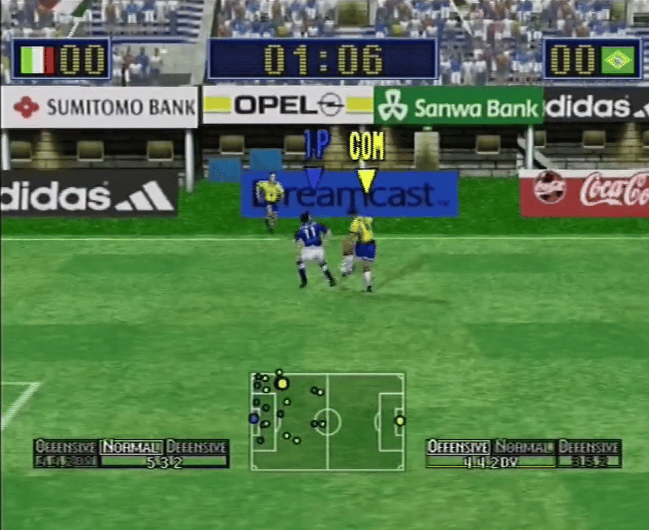 Virtua Striker 2 screenshot