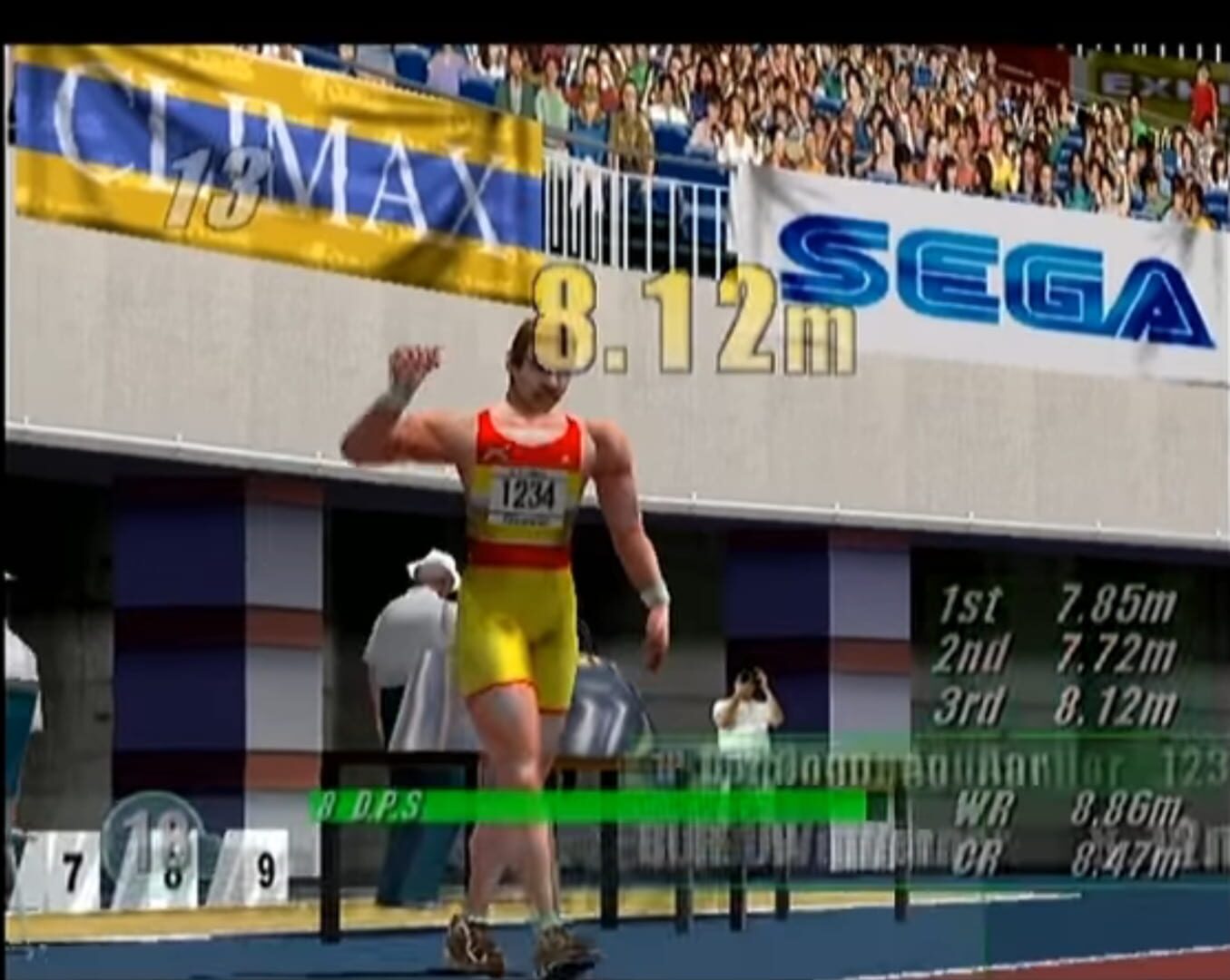 Captura de pantalla - Virtua Athlete 2000