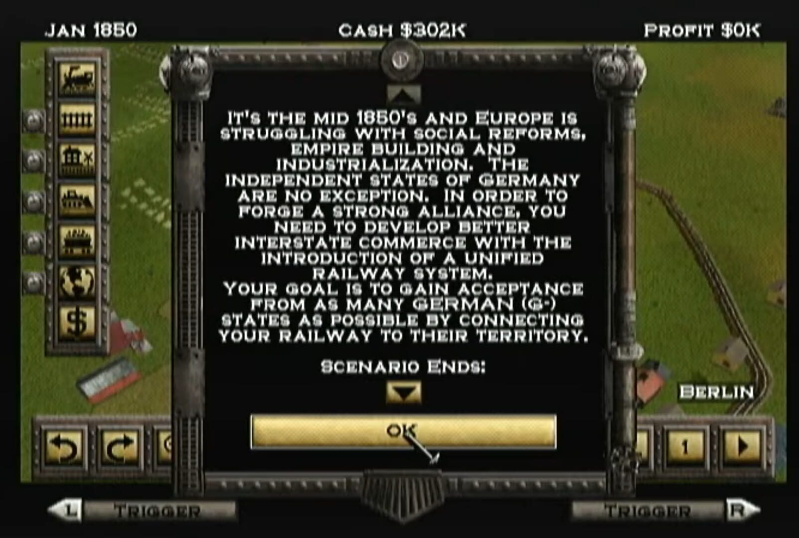 Captura de pantalla - Railroad Tycoon II: Gold Edition