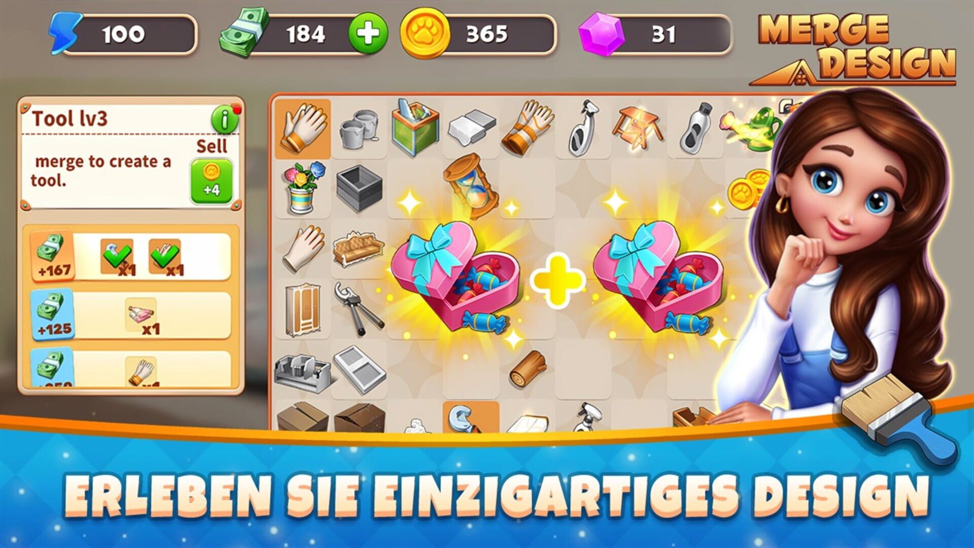 Merge Design: Mansion Makeover - Screenshot
