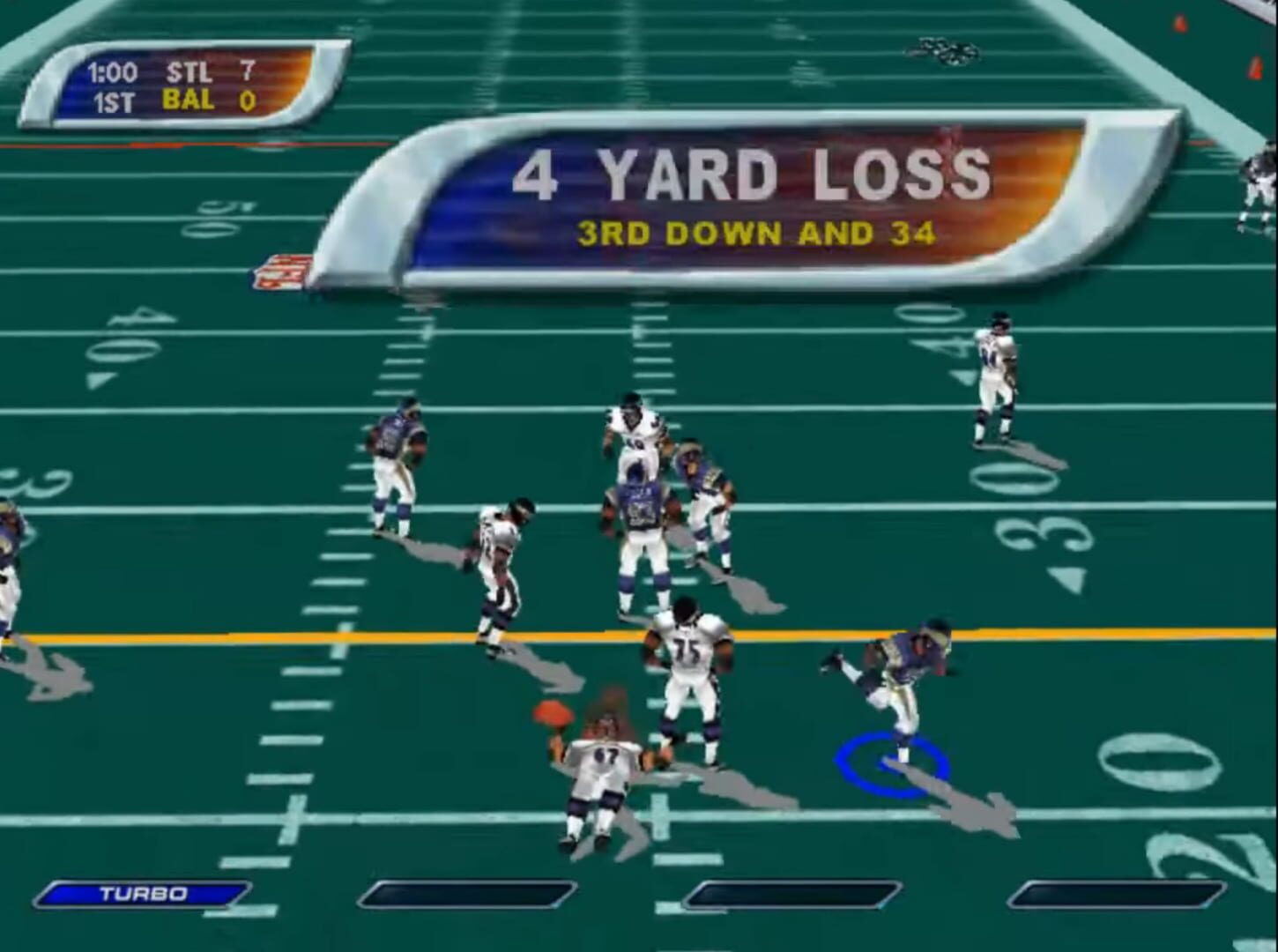 Captura de pantalla - NFL Blitz 2001