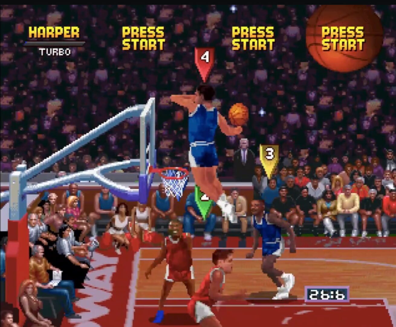 Captura de pantalla - NBA Jam Tournament Edition