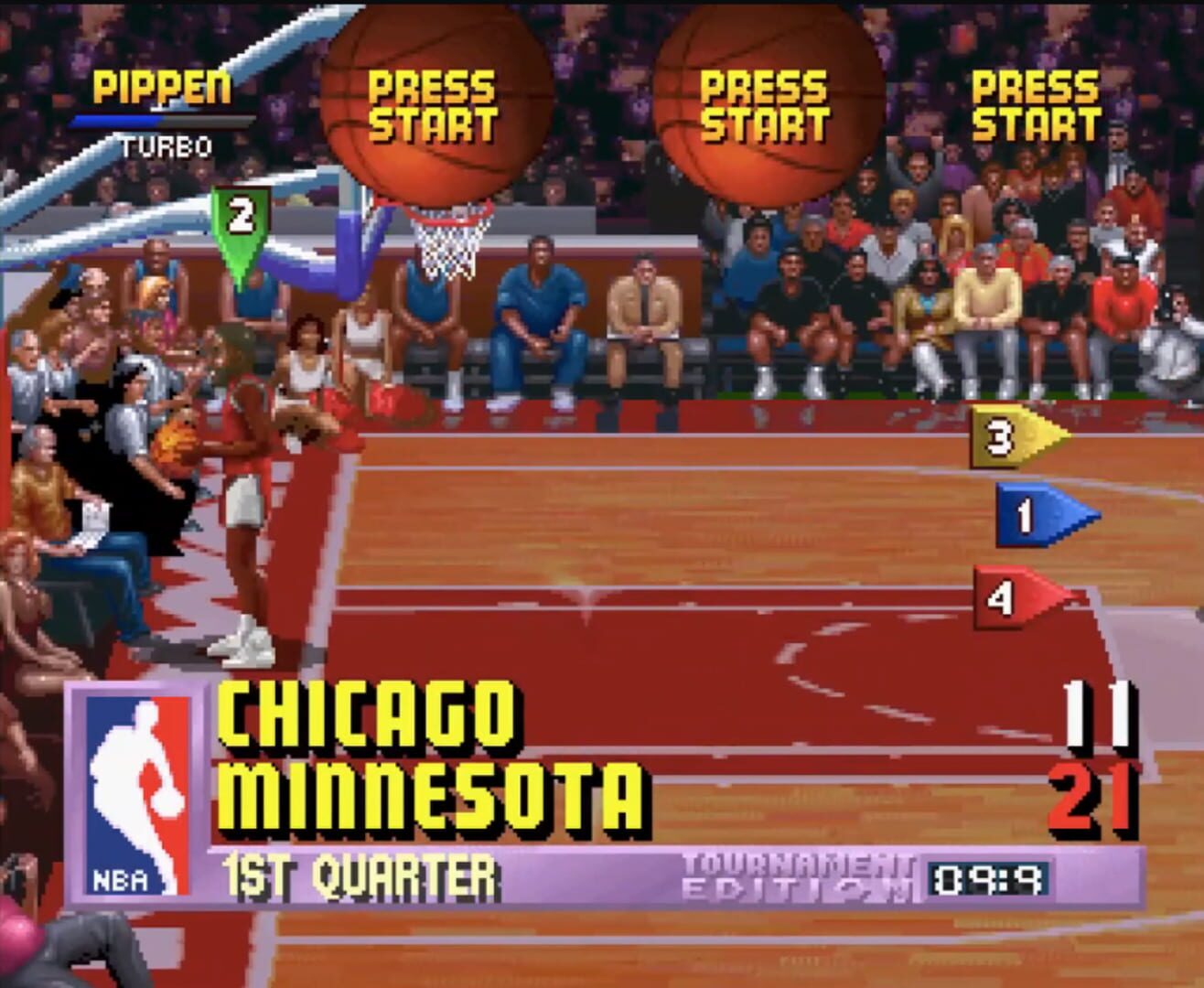 Captura de pantalla - NBA Jam Tournament Edition