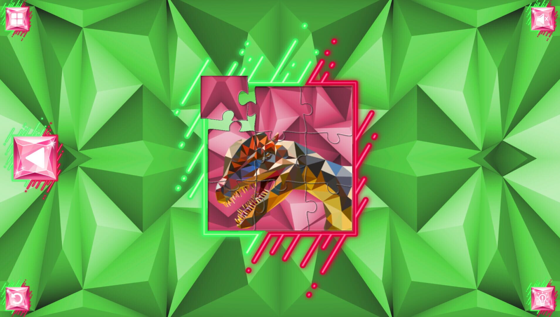 Poly Jigsaw: Dinosaurs