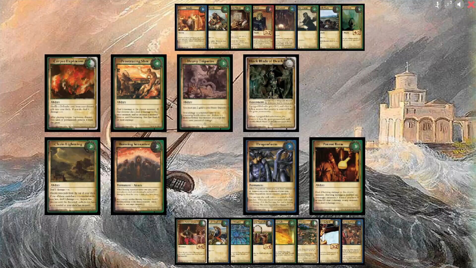 Mage Tower, A Tower Defense Card Game - Screenshot