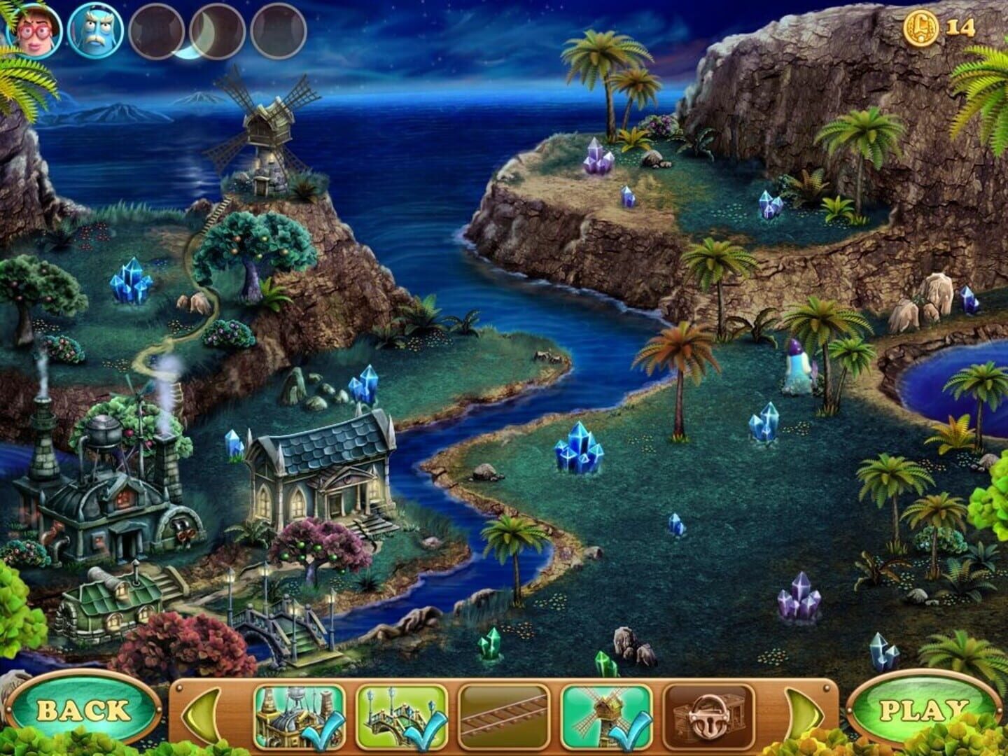 Laruaville Match 3 Puzzle - Screenshot