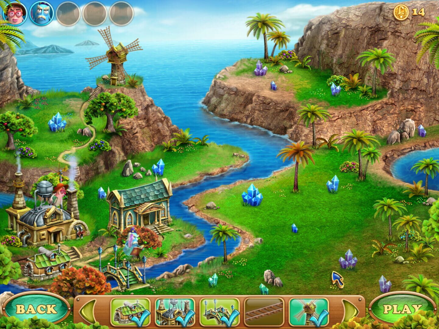 Laruaville Match 3 Puzzle - Screenshot