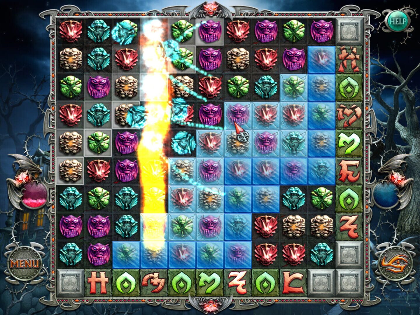 Cursed House Match 3 Puzzle