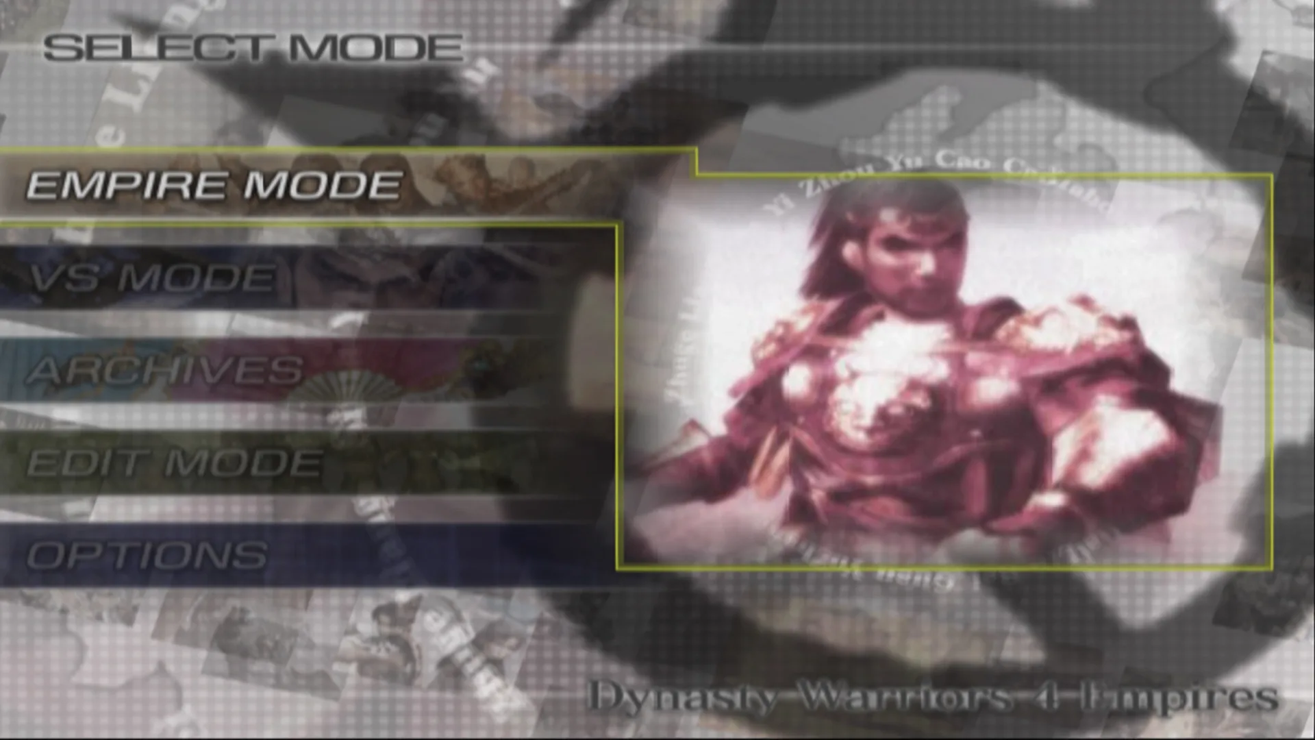Dynasty Warriors 4: Empires
