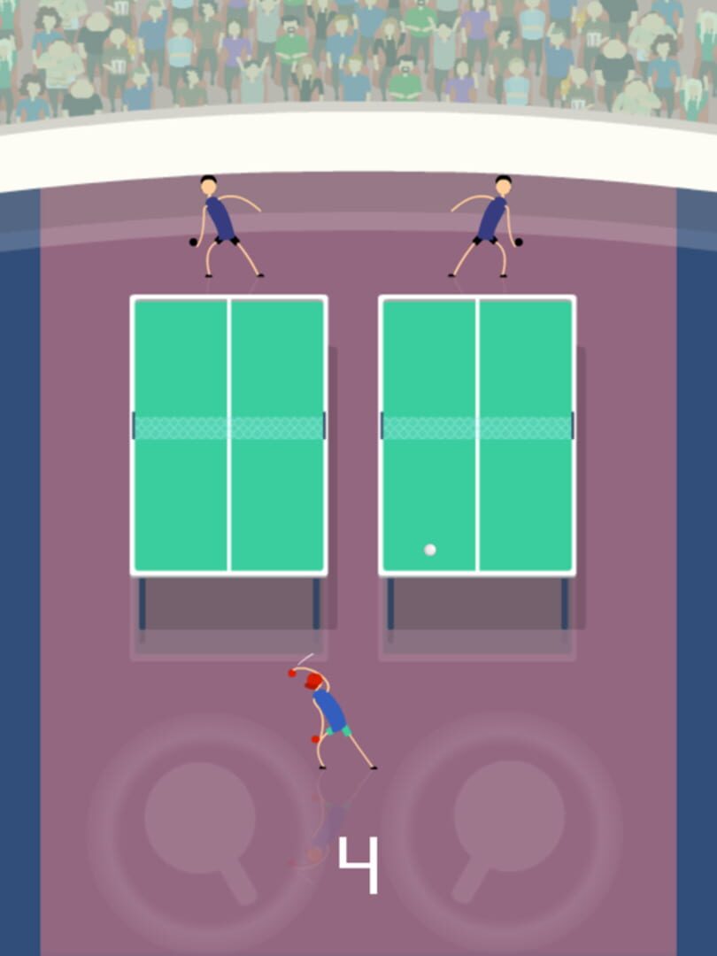 Dual Tennis - Screenshot