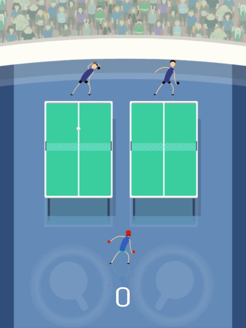 Dual Tennis - Screenshot