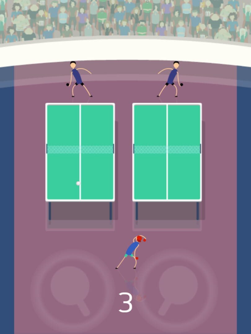 Dual Tennis - Screenshot