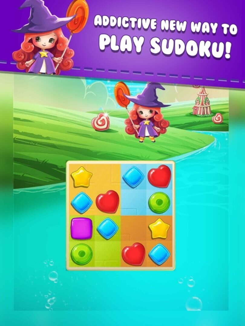 Sudoku Candy Witch - Screenshot