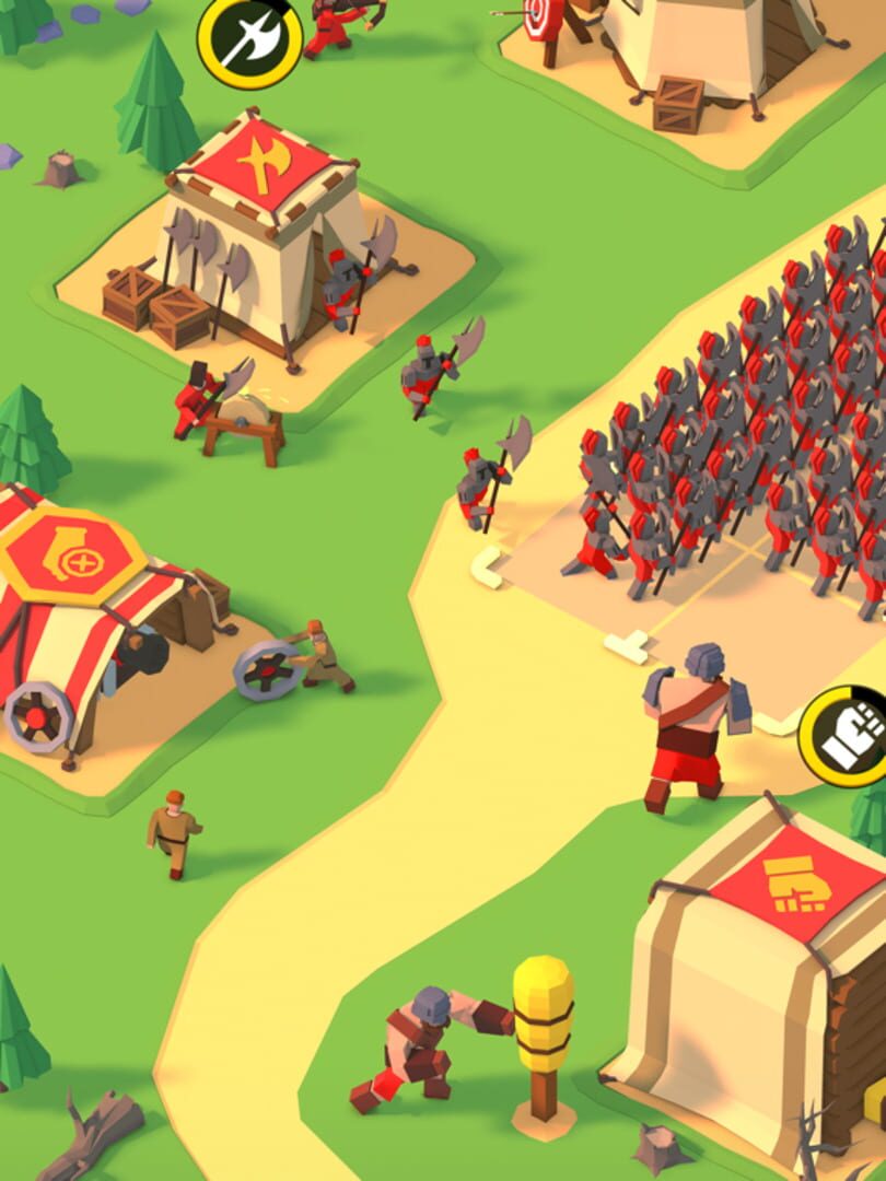 Idle Siege: Army Tycoon Game - Screenshot
