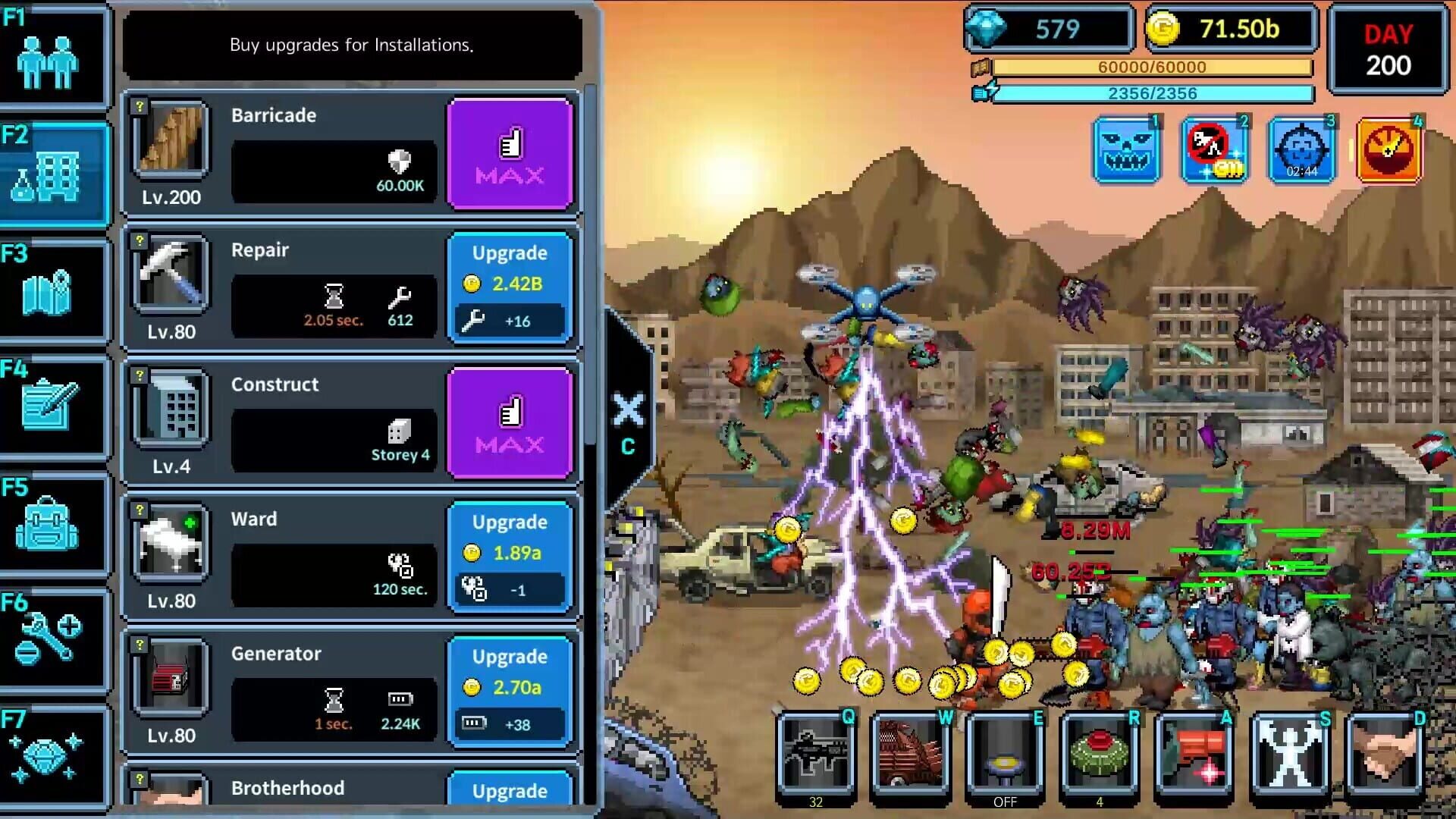 200 Days Zombie Apocalypse - Screenshot