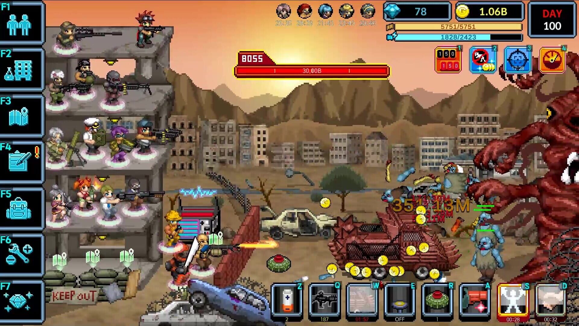 200 Days Zombie Apocalypse - Screenshot